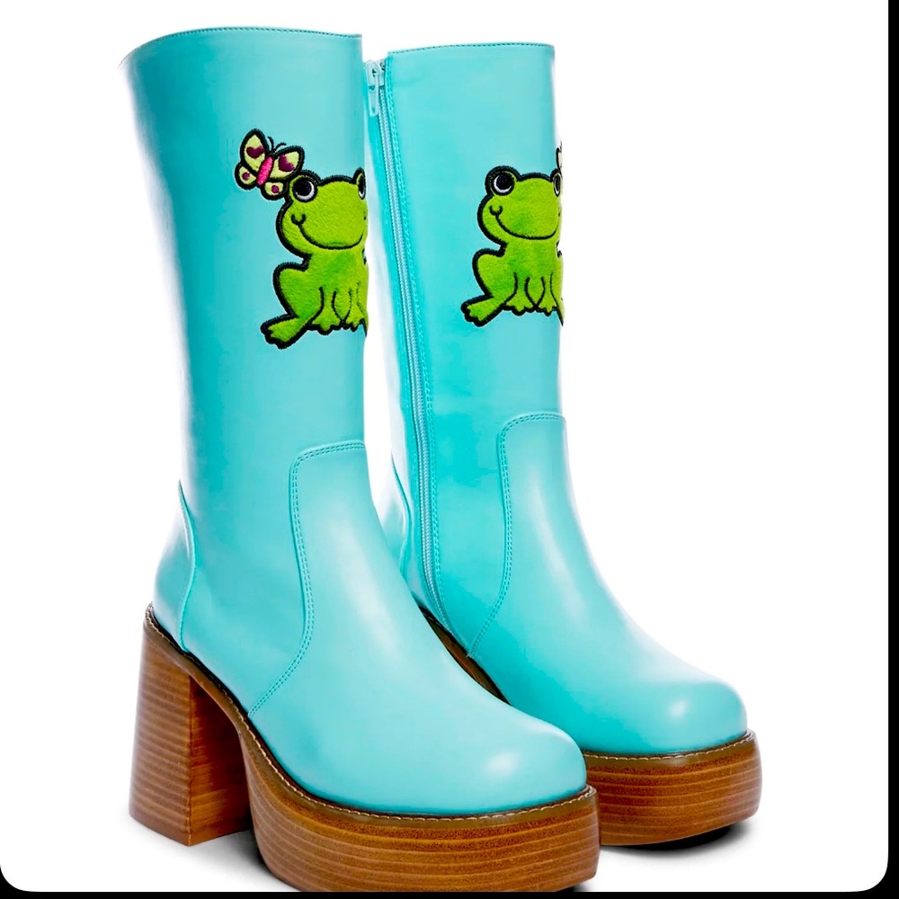 Hop Along Knee High Boots/brand new